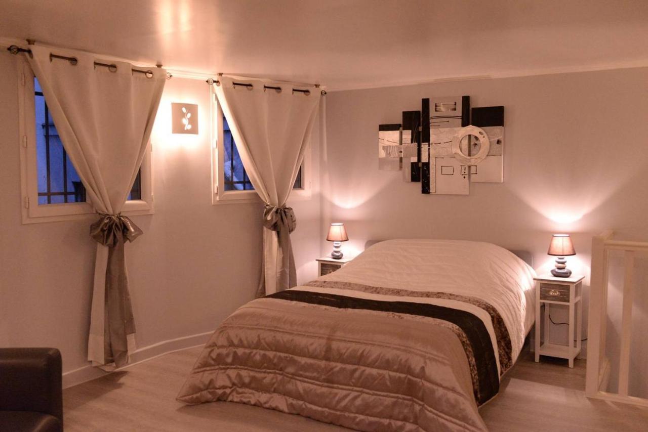 Beau Studio Meuble 2Min Du Moulin Rouge Paris Luaran gambar